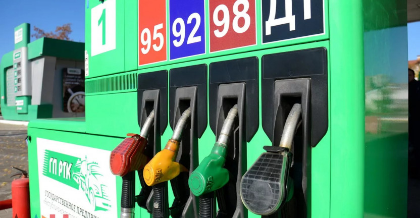 Средние цены на бензин и дизельное топливо по г.Чита